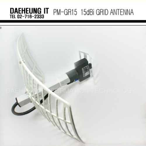PM-GR15 15dBi 2.4GHz 지향성 그리드 안테나 / GRID Antenna
