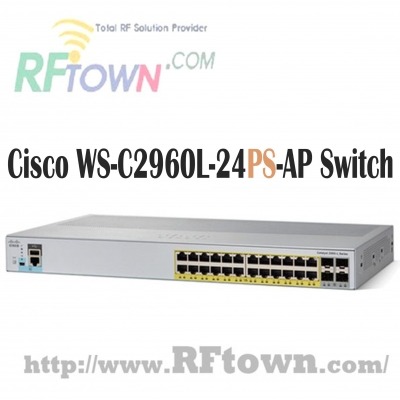 [Cisco] 시스코 WS-C2960L-24PS-AP / 24 port GigE With PoE, 4 x 1G SFP, LAN Lite