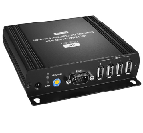 [이지넷유비쿼터스] 넥스트 NEXT-1026HFC-KVM USB 시리얼 4K HDMI KVM 리피터