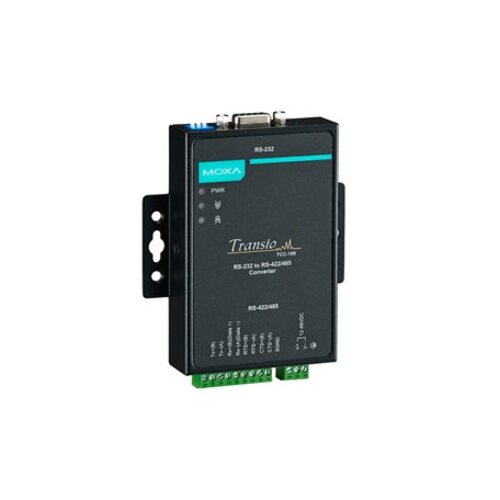 [MOXA] TCC-100i-T 2포트 시리얼 컨버터 RS-232 to RS-485/422 | 전원아답터 별매