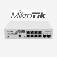 마이크로틱 MikroTik CSS610-8G-2S+IN 8포트 기가 10G 스위치 + SFP 10G 스위치 산업용 Industrial L2
