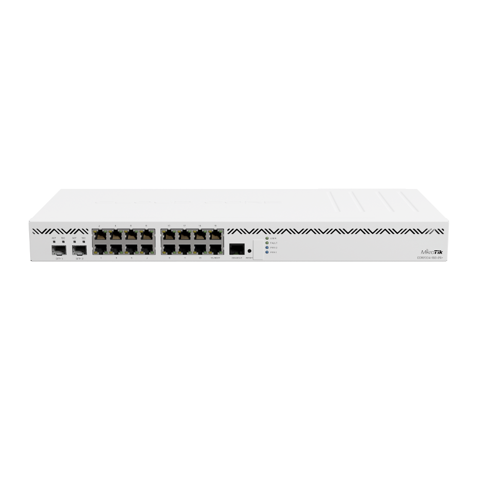 [MikroTik] 마이크로틱 CCR2004-16G-2S+ 16포트+10G SFP+ 포트 2  라우터 /방화벽 Router /산업용 /코어라우터