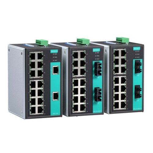 [MOXA] EDS-316 16포트 산업용 스위치 Industrial Ethernet Switch