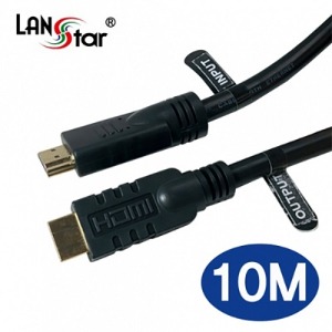 [LANSTAR] 랜스타  HDMI 1.4 IC칩셋 리피터 케이블 10M [길이선태]